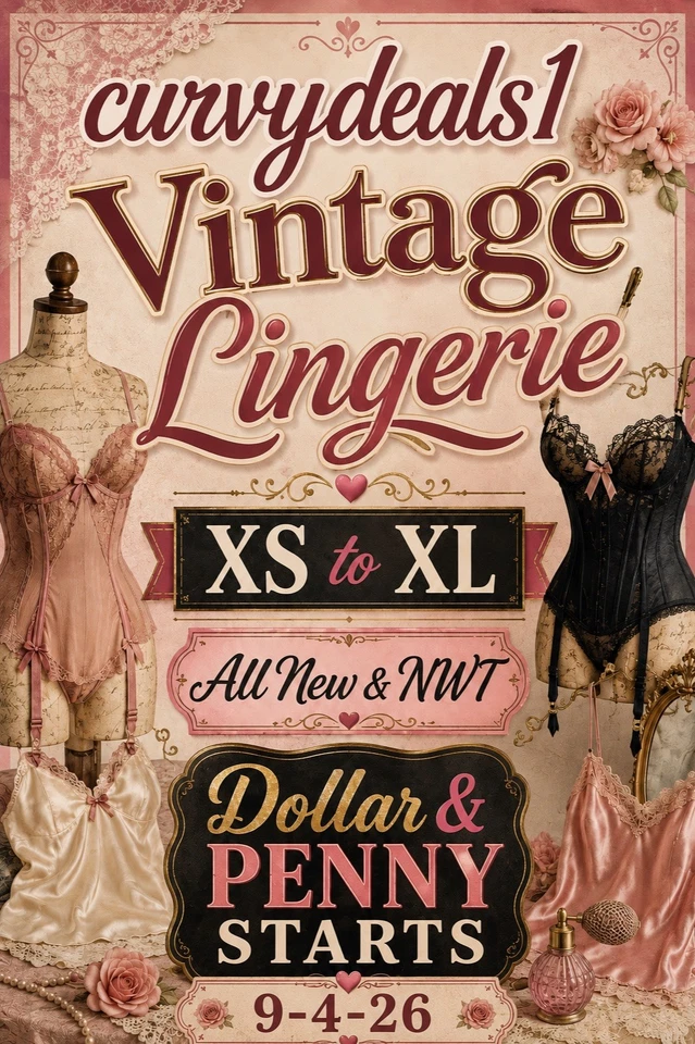 Vintage Lingerie New DeadStock Y2K Victoria's Secret, Fredricks & More!!