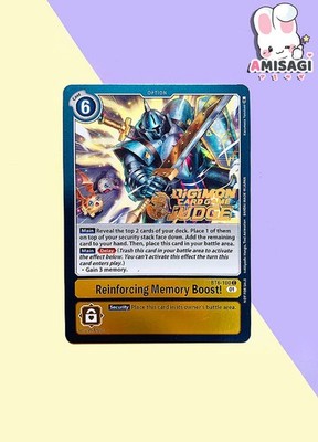 Digimon Trading Card Game Judge Reinforcing Memory Boost! BT6-100 C PROMO Karte