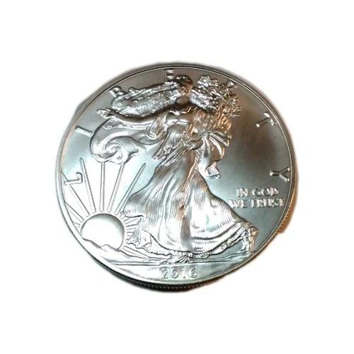 2016 $1 American Silver Eagle, US Mint, 1 oz .999 Fine Silver