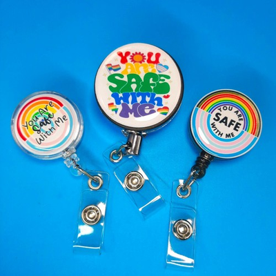 #ad #ad Badge Reel You Are Safe With Me Great for Nurses Healthcare Teachers B1016 $10.99