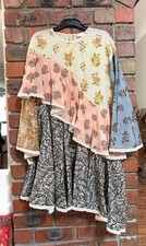 Zimmermann Tallow Asymmetric Mini Dress Size 3, L, 14 - Boho, Flowy, Floral