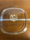 PYREX Square Glass Lid A PYREX A9C 18 Excellent Condition Replacement Top B-7