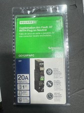 LOT OF 10  Square D QO120PAFC Combination Arc Fault - 20A