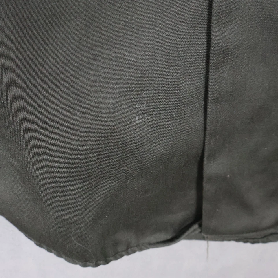 Vintage 60s Penneys Big Mac Shirt Mens Large Black Rockabilly Camp Penn Prest - Image 3 of 4