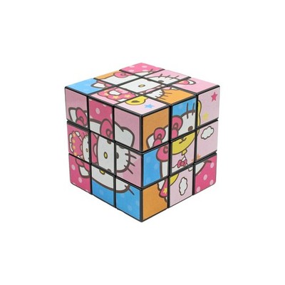 Sanrio Hello Kitty Scrambled Multicolor Rubik's Puzzle Cube Party Favor 2011