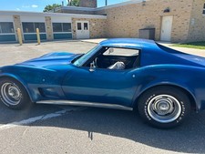 1973 Blue Chevrolet Corvette   | C3 Corvette Photo 1