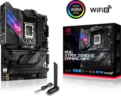 ASUS ROG Strix Z690-E Gaming WIFI Intel Sockel 1700 Mainboard Intel Z690 USB 3.2