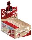 SMOKING Brown KING SIZE ROLLING PAPER THINNEST SLIM Tips UNBLEACHED PAPERS RIZLA