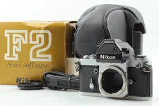 [Top MINT w/case] Meter works Nikon F2 Photomic S Silver DP-2 35mm Film Camera