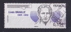 FRANCE Vintage 2009 Europe Louis Braille Blind Teacher Blindness Mi 4569 O