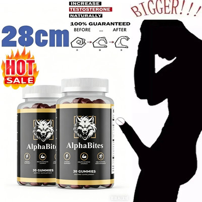 2 Bottles Gummies - Energy & Stamina Support Supplement | Free Shipping