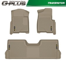 Fit For 2009-2014 Ford F-150 Supercrew Cab All Weather 3d Tpe Floor Mats Liners