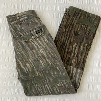 Vintage Rattlers Brand Brush Pants Real tree Original Trebark Mens Size 30-31