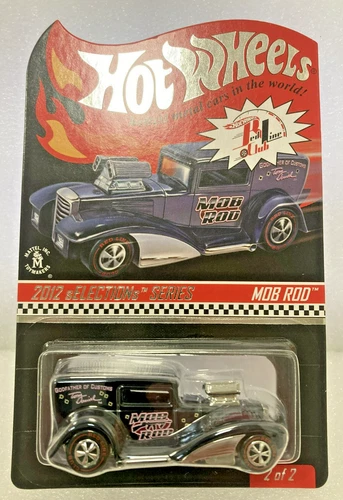 Hot Wheels 2012 2421/3981 RLC Mob Rod Tom Daniels w/Case New Red Line Club