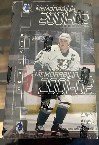 2001/02 Be A Player Memorabilia Hockey Hobby Box - Picture 1 of 6