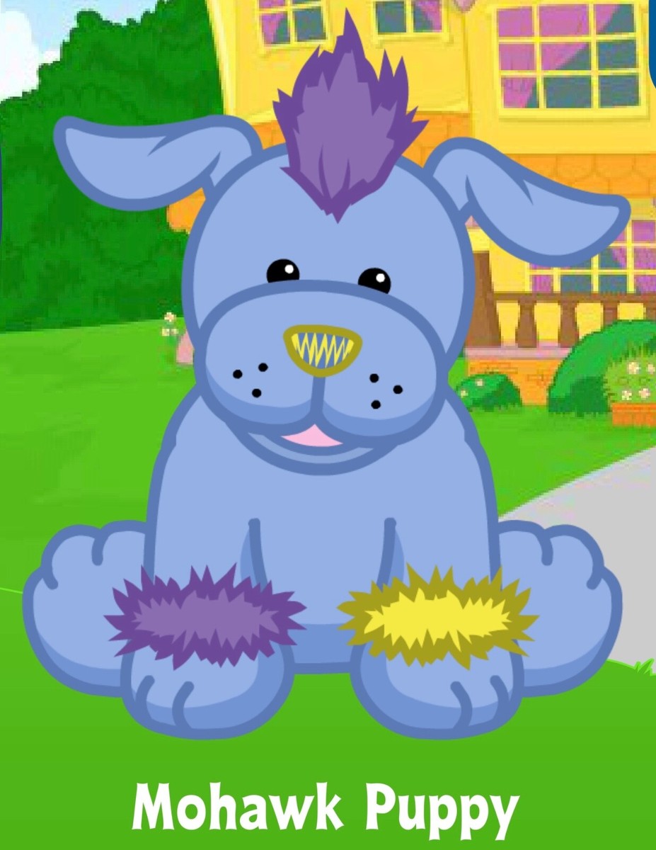 Webkinz Classic Mohawk Puppy - hm645 - Virtual Adoption Code Only