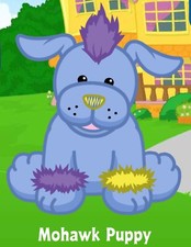 Webkinz Classic Mohawk Puppy - hm645 - Virtual Adoption Code Only