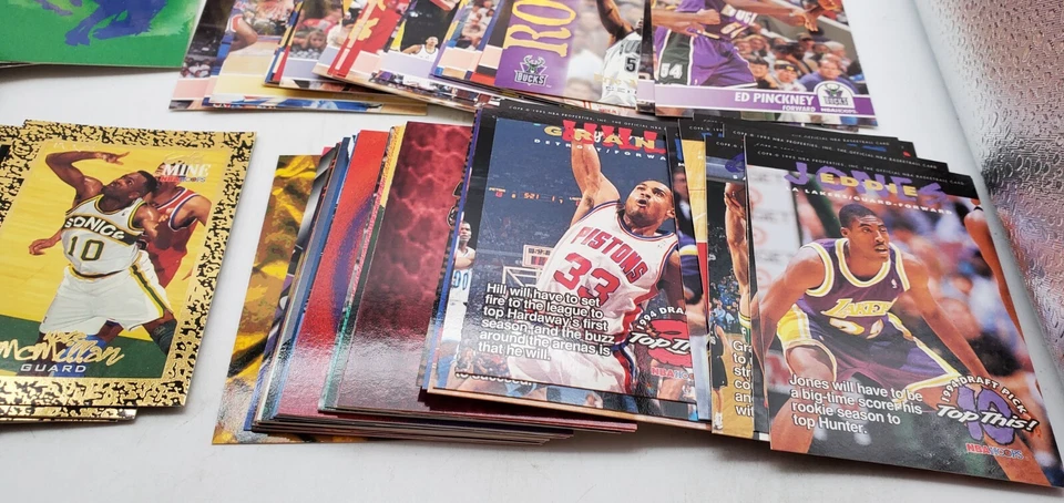 1994-95 Skybox NBA Hoops Basketball Series 2 set 301-450 HILL KIDD RC’S — 第 4/4 张图片