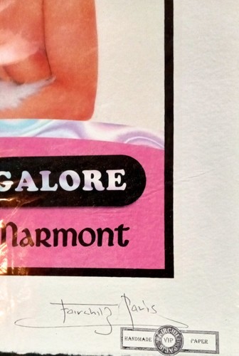 007 Pussy Galore, Chateau Marmont, Limited Edition Print Signed Fairchild Paris - Picture 5 of 10