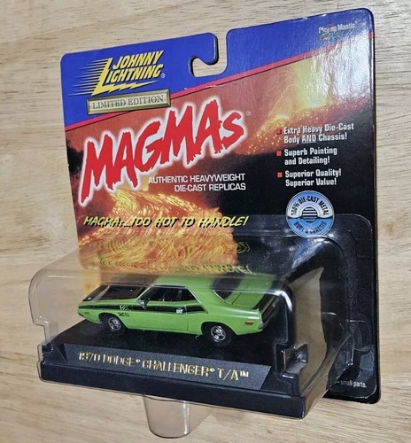 Johnny Lightning Limited Edition Magmas 1970 Dodge Challenger T/A Die-Cast New