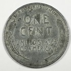 1943 Lincoln Wheat "Steel" Cent Penny - Extremely Fine (XF) KM#132a - 5976-AH — photo 2