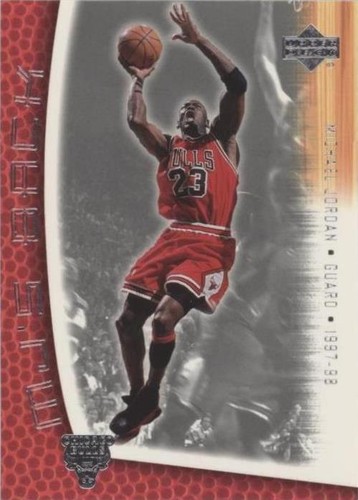 2001 UD Minors Centennial MJ-B11 Michael Jordan MJ Salute G-U Bat 