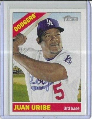 2015 Topps Heritage #43 Juan Uribe Los Angeles Dodgers