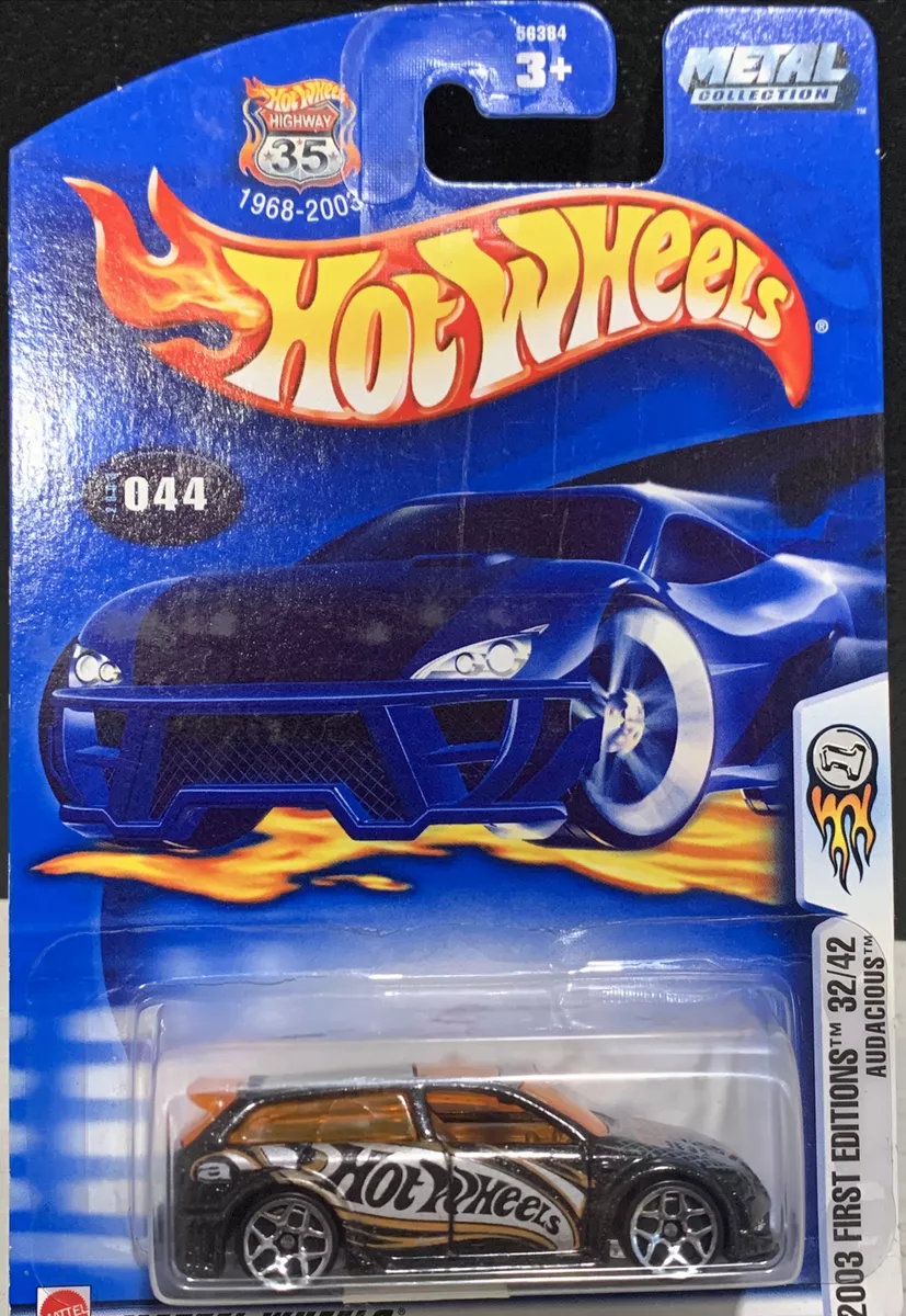 HOT WHEELS 2003 First Editions Audacious 3242 MOC #044 Black hw3 | eBay