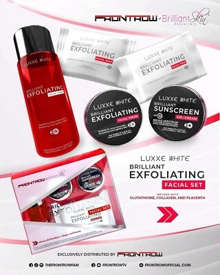 FRONTROW X BRILLIANT SKIN Luxxe Brilliant Skin Facial Set