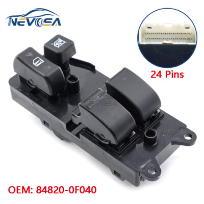 もも　E4 す5 21500 Front Left Master Power Window Switch For Toyota Corolla Verso 02