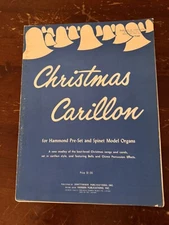 Christmas Carillon For Hammond Pre-set & Spinet Organs. 1959 Sheet Music