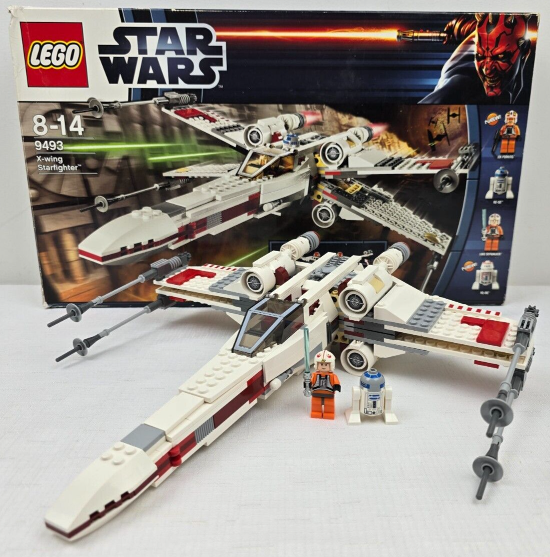 LEGO Star Wars 9493 X-wing Starfighter 95% Complete Retired 2014
