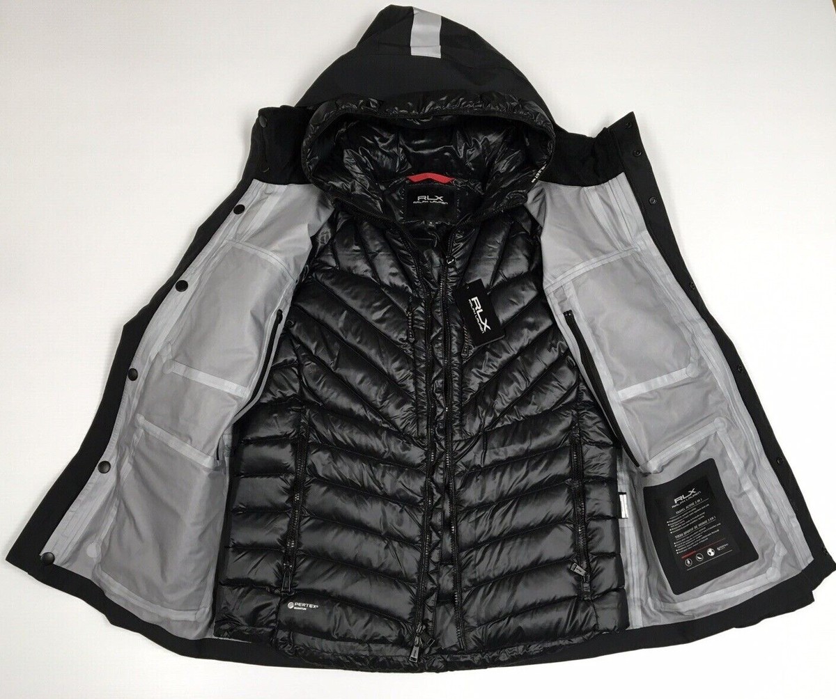 RLX Polo Ralph Lauren 3-In-1 Military Army 03 Unit Rain Down RLX Polo Ralph Lauren 3-In-1 Military Army 03 Unit Rain Down