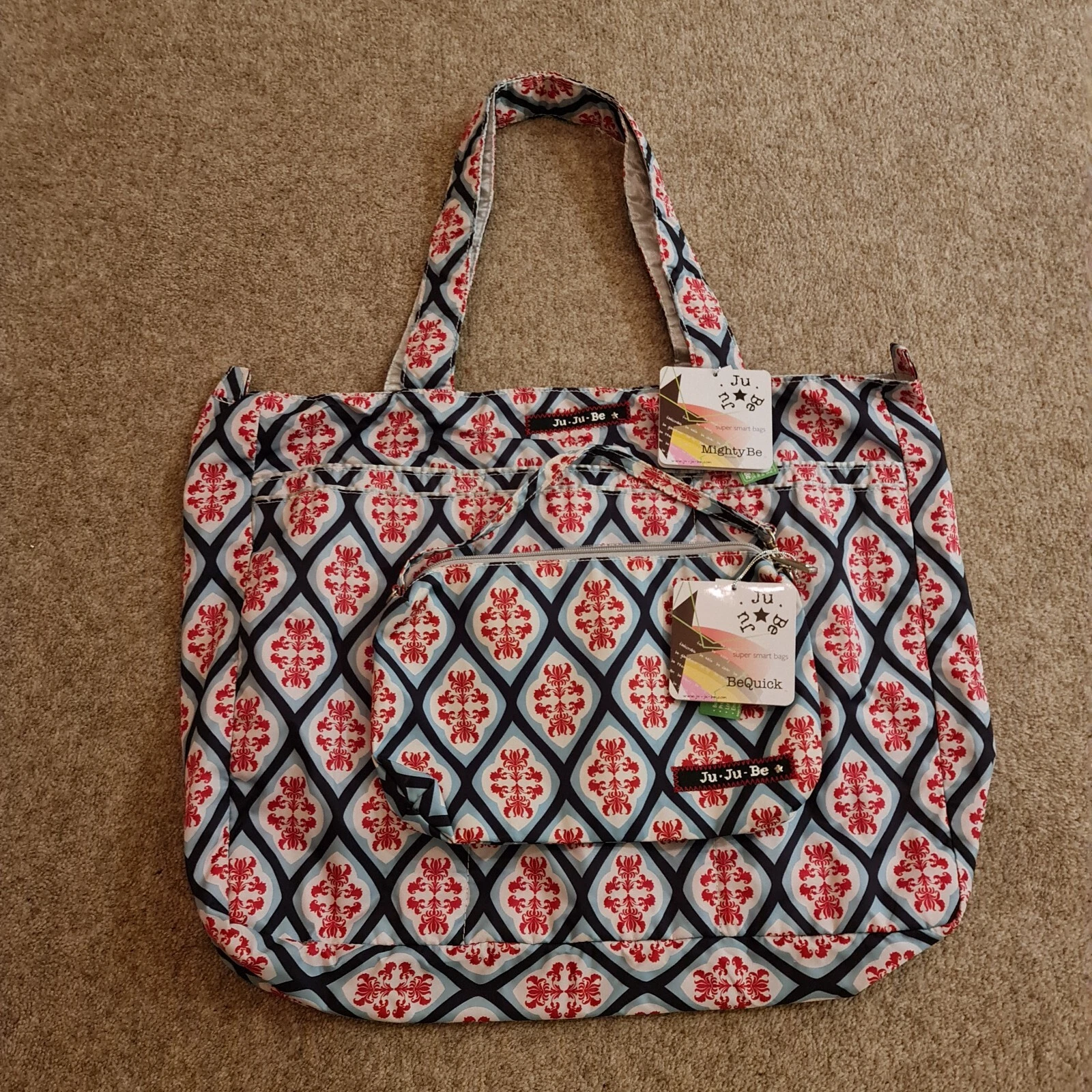 JUJUBE DREAMY DIAMONDS MIGHTY BE & BE QUICK BNWT Ideal beach/swimming bag/baby
