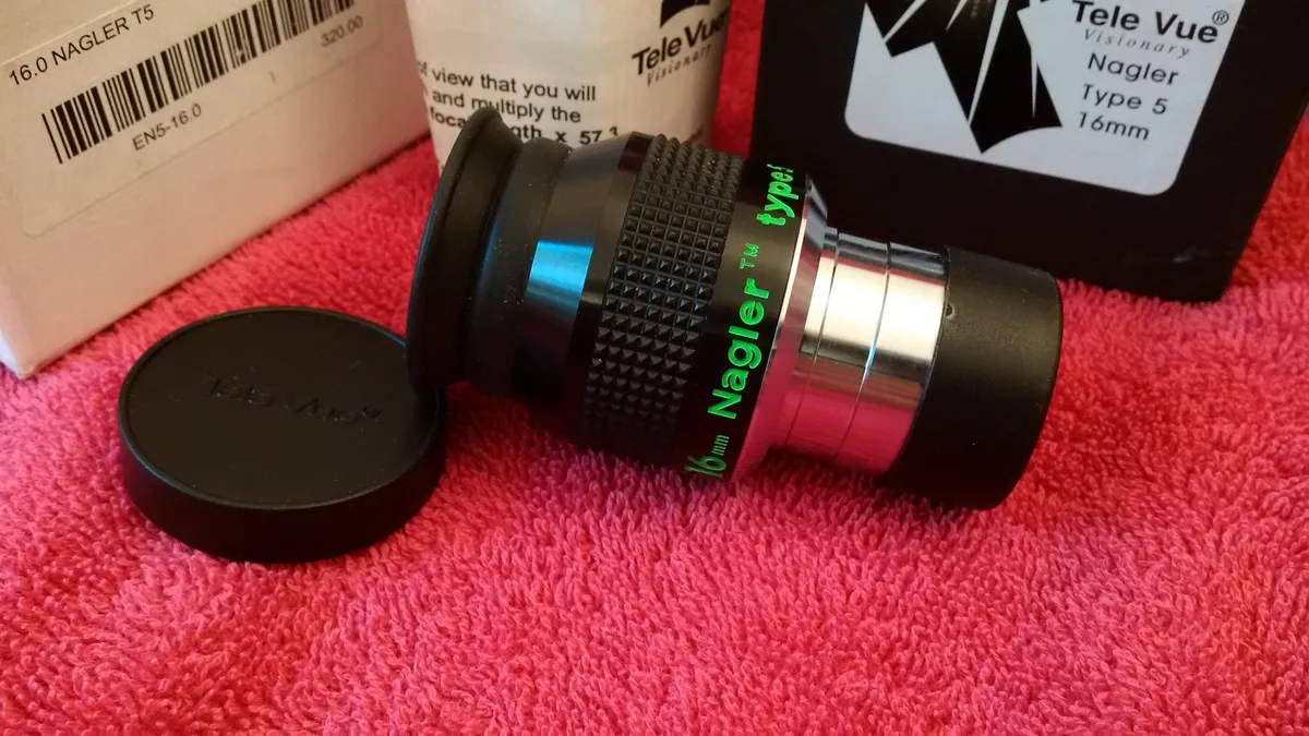 TeleVue 16mm Nagler type 5 telescope 1-1/4