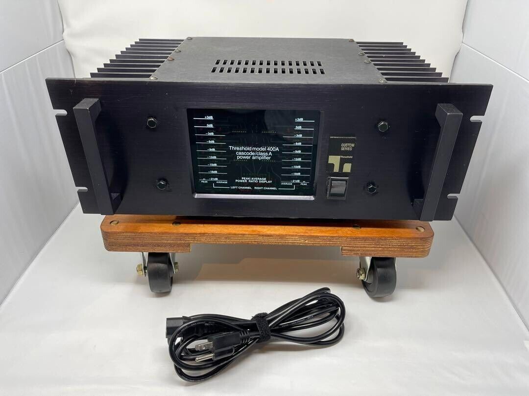 THRESHOLD 400A Power Amplifier Electric Genuine Import THRESHOLD 400A Power Amplifier Electric Genuine Import