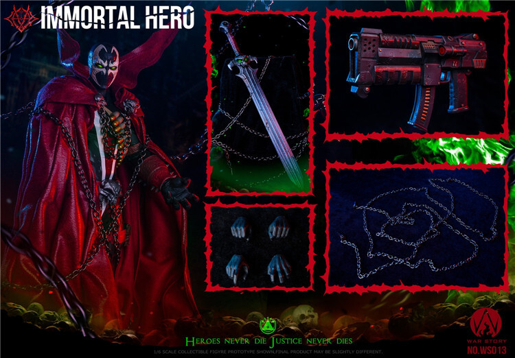 WAR STORY Spawn Immortal Hero 1/6 Scale Action Figure
