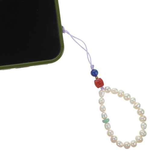 Lovely Decorative Women Phone Decoration Cute Phone Charm Pearl Phone Strap - Zdjęcie 2 z 12