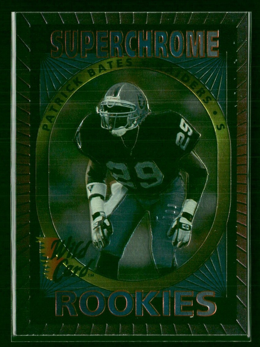 1993 Wild Card Superchrome Rookies #35 Patrick Bates