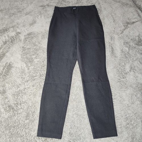 GAP Womens Sz 6 High Rise Skinny Ankle Pants Charcoal Hthr BiStretch Fabric NWOT