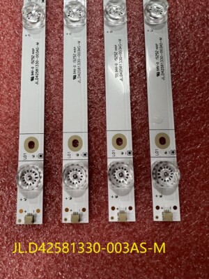 BAVALU Bande de rétroéclairage LED for Hisense 43A6101EE H43BE7000 H43B7100 H43B7100UK HL 43J802 SVH425A05 JL.D42571330 003FS M V01 (Size : 2 Set
