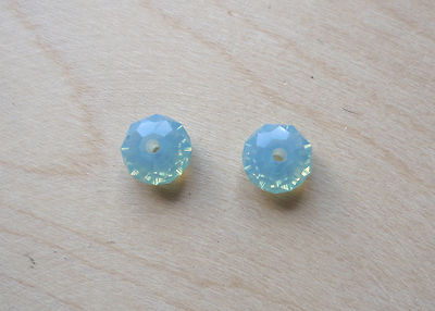 2 Swarovski  Kristall Perlen BRIOLETTE BEADS 8mm Art. 5040 FARBWAHL