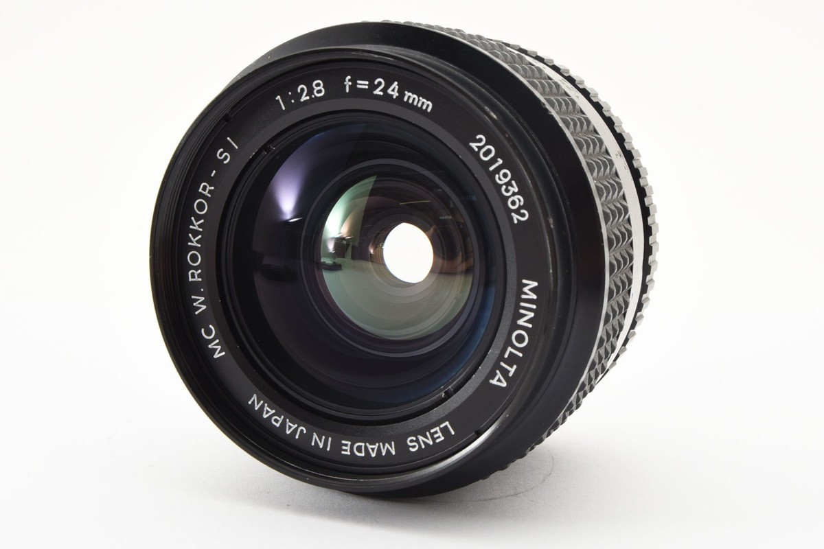 【H2069】MINOLTA  W.ROKKOR‐SI 24mm 2.8 Minolta-24mm-2.8-1-of-1.jpg?