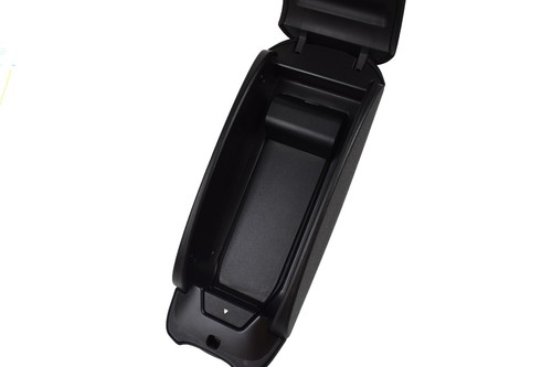 2011-2016 Mini Cooper Countryman Center Console Black Vinyl Armrest Storage OEM - Picture 5 of 8