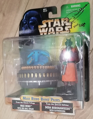 Star Wars The Original POWER OF THE FORCE MAX REBO BAND PAIRS SIGNER