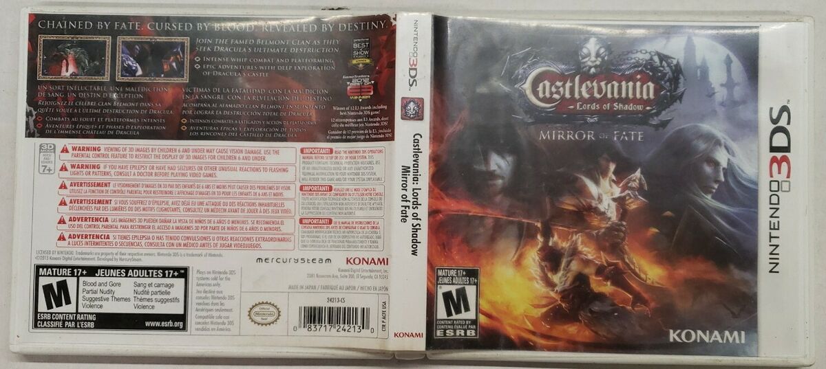  Castlevania: Lords of Shadow - Mirror Of Fate (Nintendo 3DS) :  Video Games