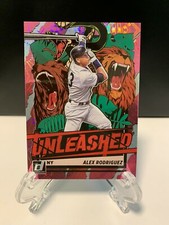 2021 donruss baseball Alex Rodriguez Unleashed Pink Fireworks 