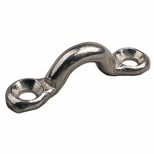 Sea Dog Forged 304 Stainless Steel Pad Eye 5/16 In 8 FH Fastener 2/Pk 081200-1