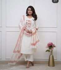 Pakistani Women Wear Salwar Kameez Readymade Women Palazzo Kurta Dupatta Suits