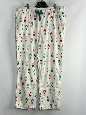 Joyspun Women Gnome Super Soft Sleep Lounge Pajama Pants Size XL 16-18